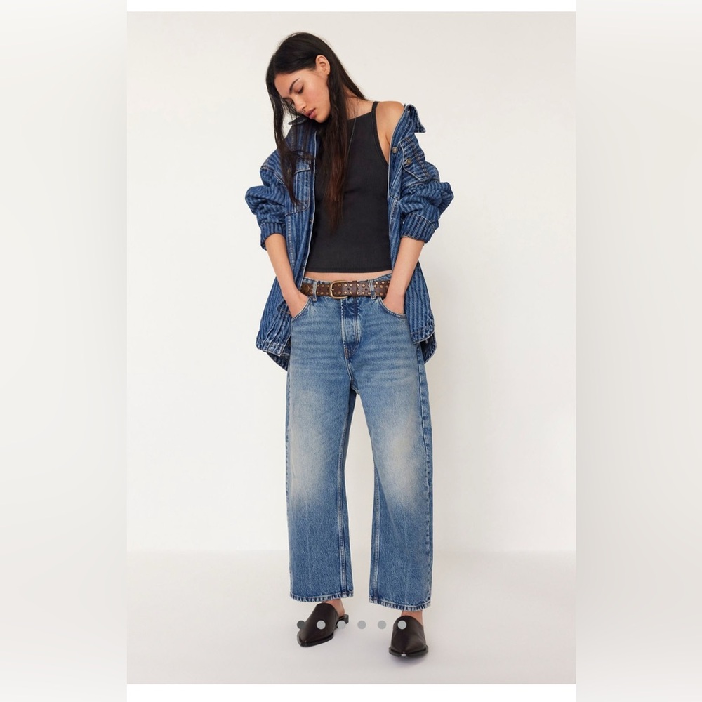 We The Free Free People Deep Trance Dropped Boyfriend Jeans